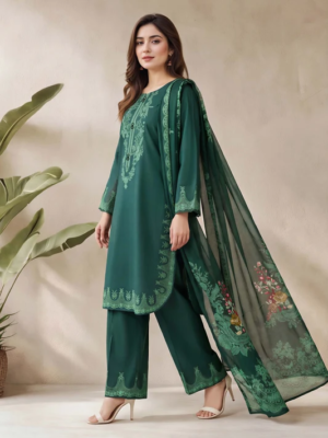 3 Piece Lawn Suit